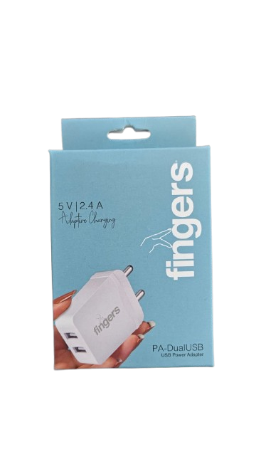 FINGERS PA-DUAL USB POWER ADAPTER